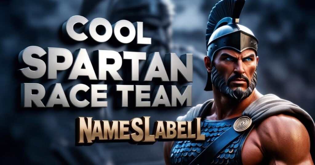 Cool Spartan Race Team Names