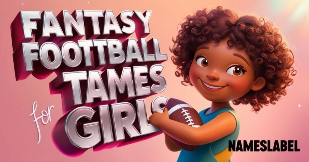 Fantasy Football Team Names for Girls