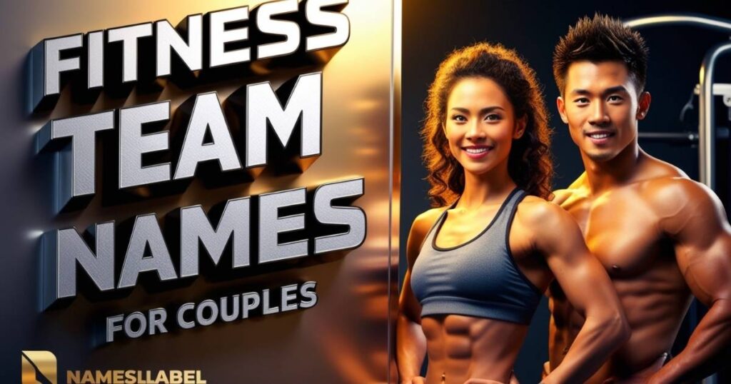 Fitness Team Names for Couples