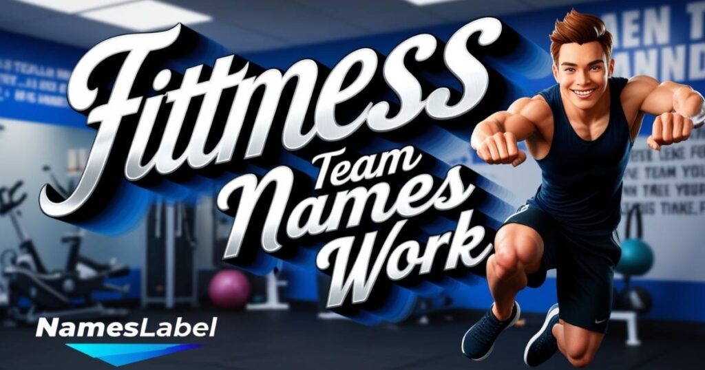 Fitness Team Names for Work