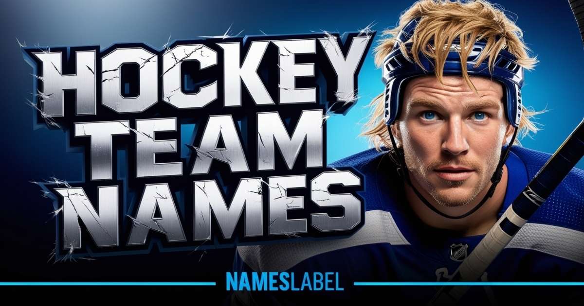 Hockey Team Names