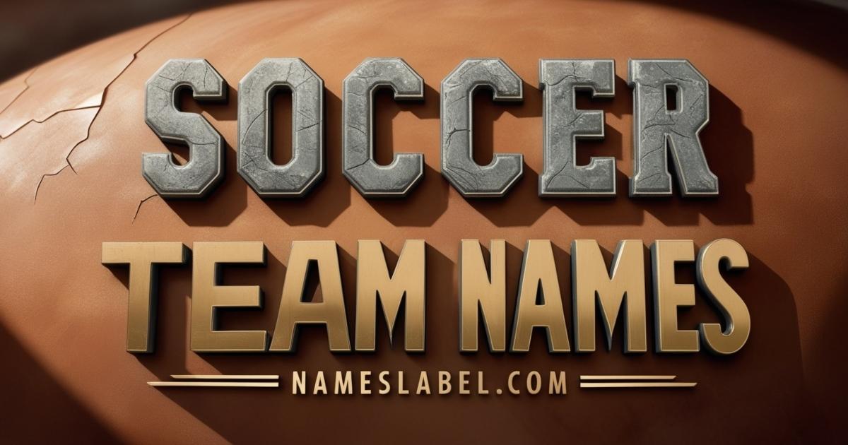 Soccer Team Names