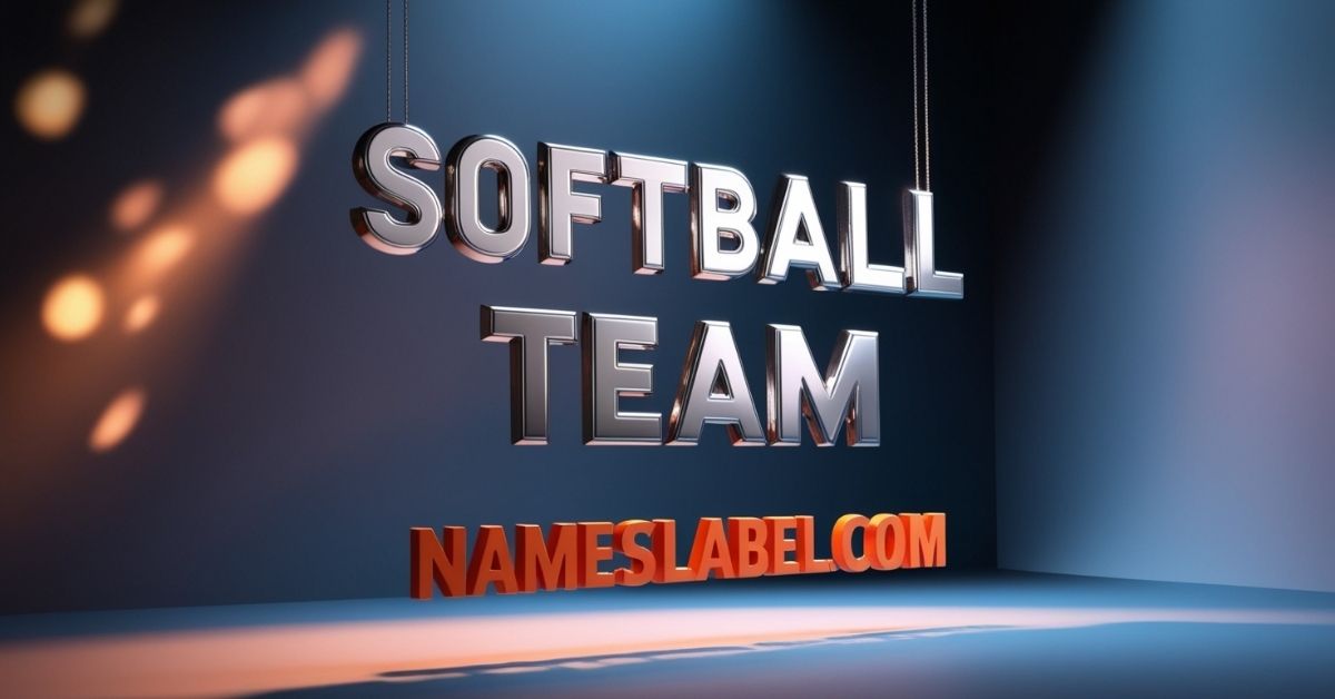 Softball Team Names