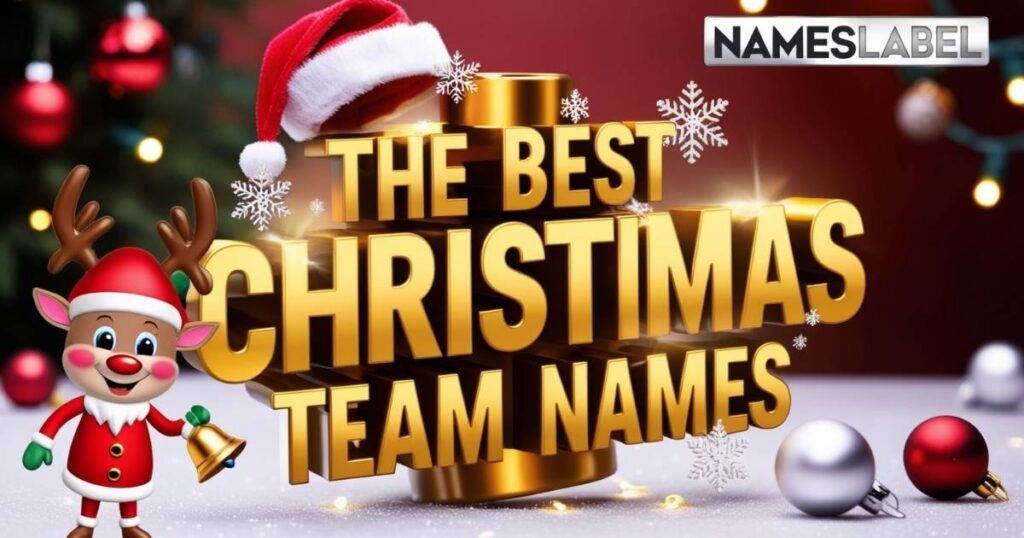 The Best Christmas Team Names