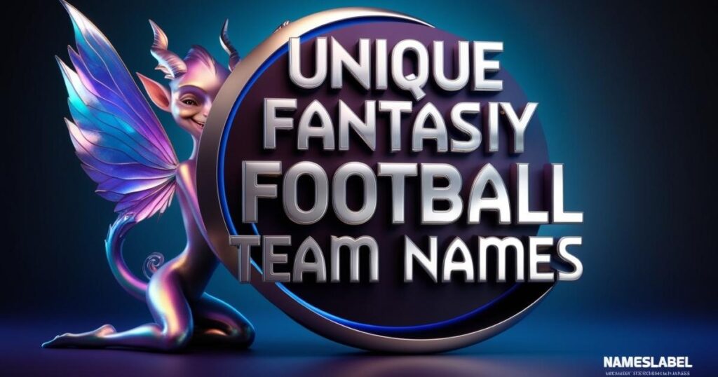 Unique Fantasy Football Team Names