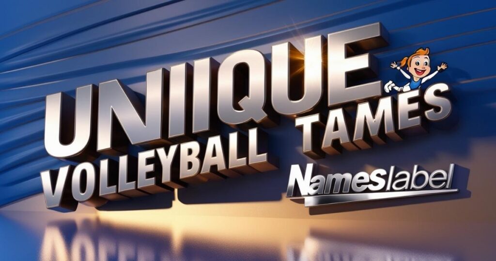 Unique Volleyball Team Names