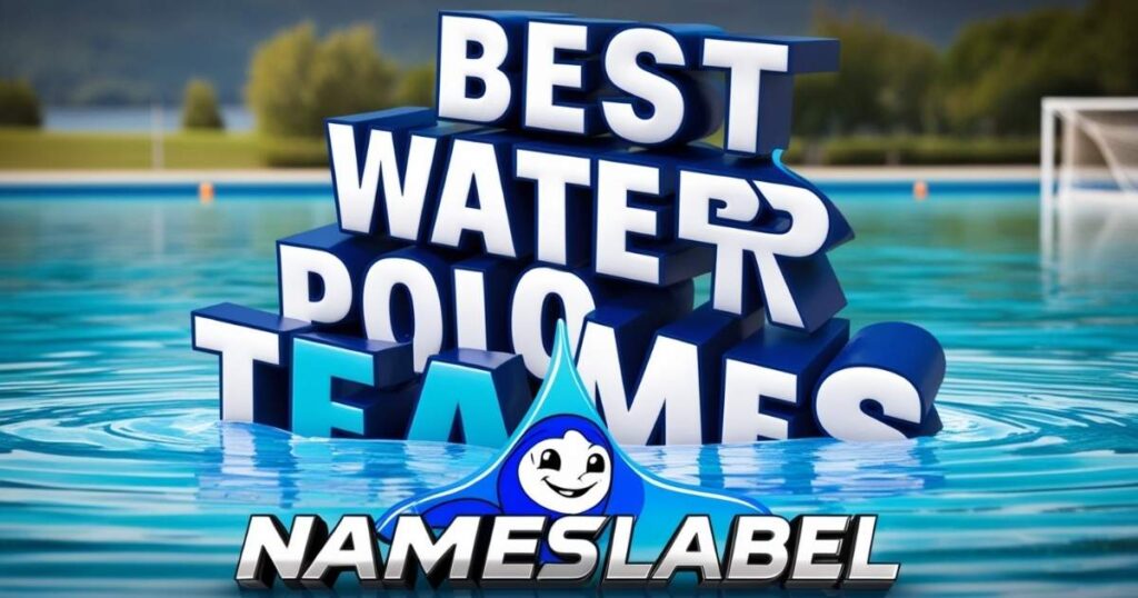 Best Water Polo Team Names