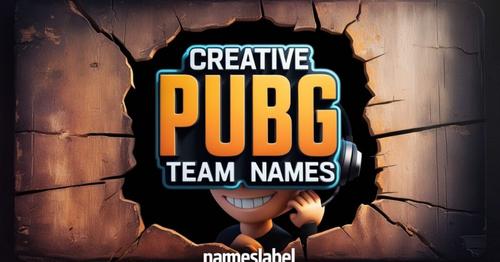 Creative PUBG Team Names