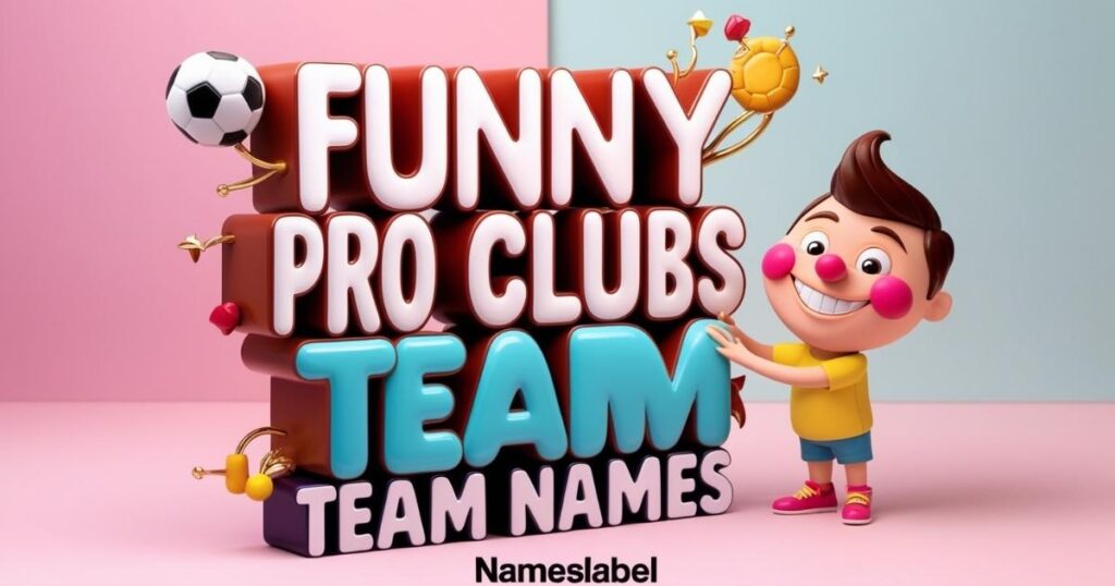 Funny Pro Clubs Team Names