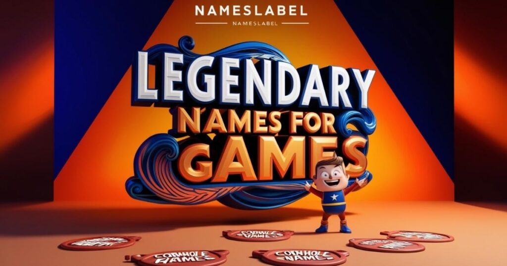 Legendary Names for Games