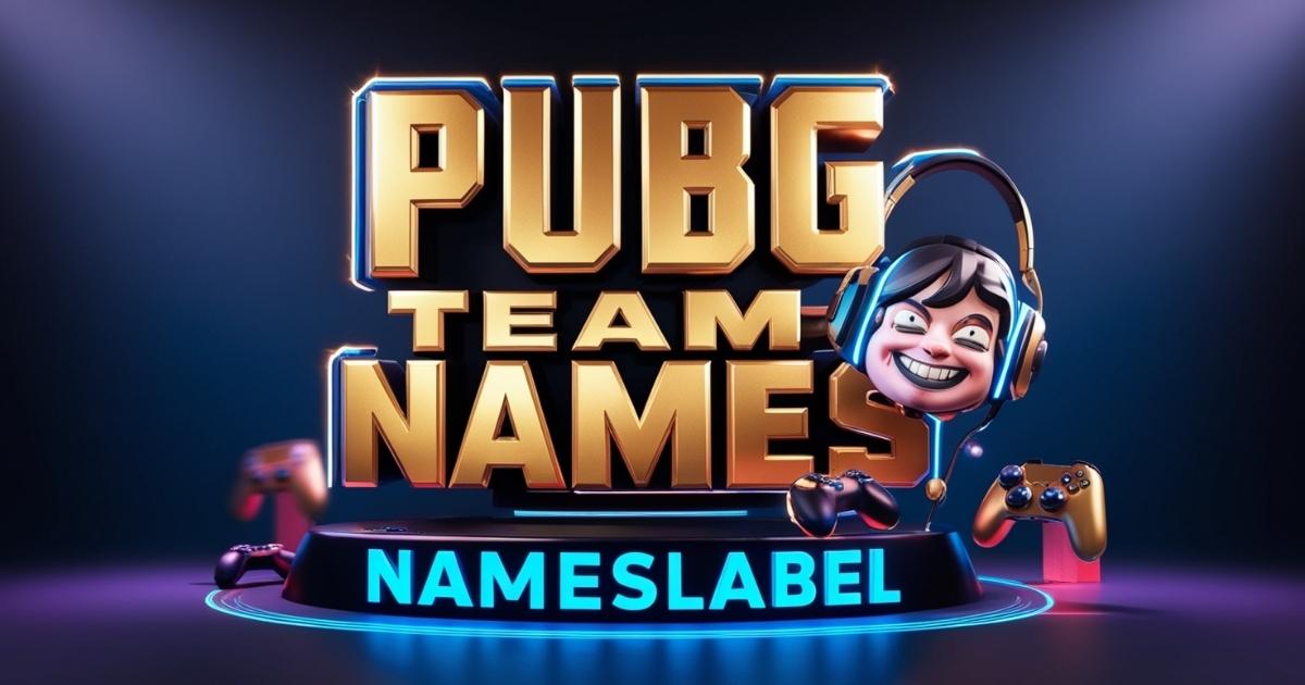 PUBG Team Names