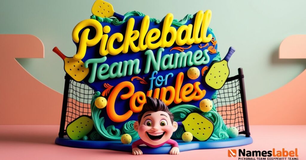 Pickleball Team Names for Couples