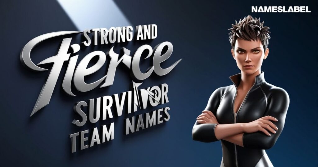 Strong and Fierce Survivor Team Names