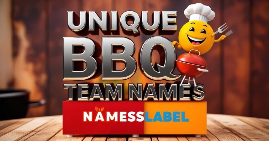 Unique BBQ Team Names