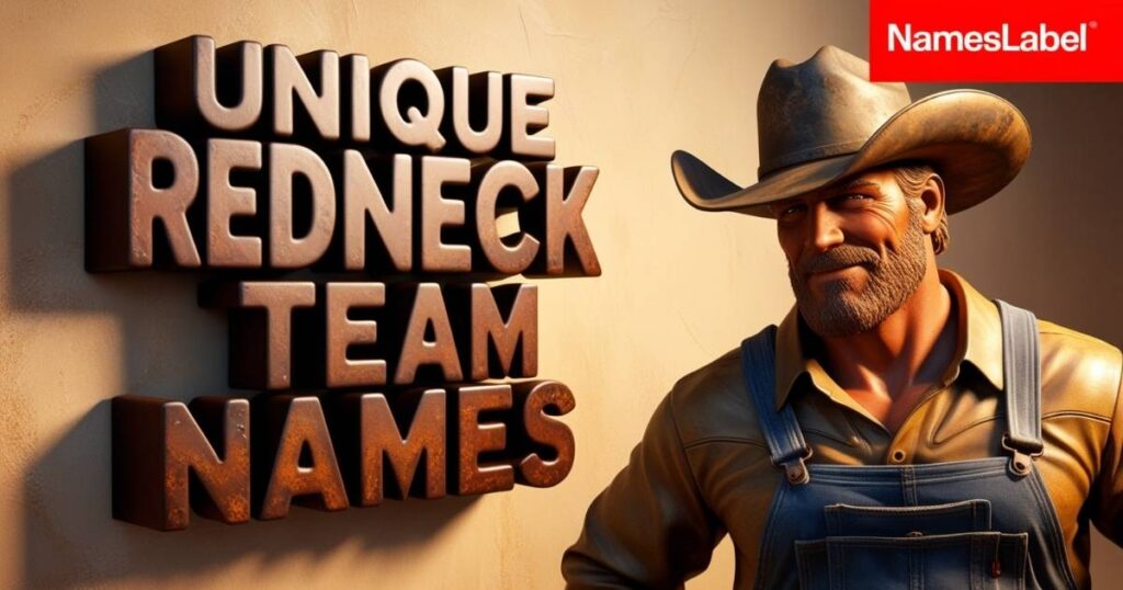 Unique Redneck Team Names