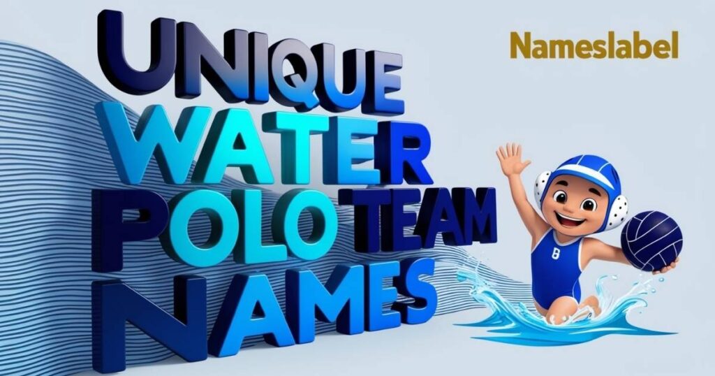 Unique Water Polo Team Names