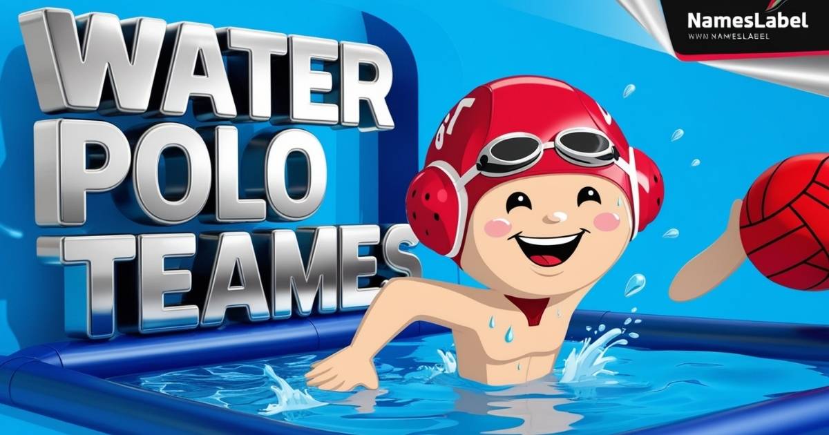 Water Polo Team Names