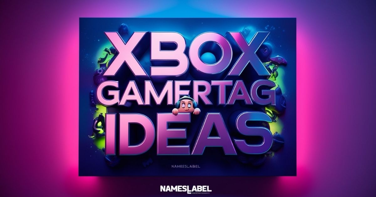 Xbox Gamertag Ideas