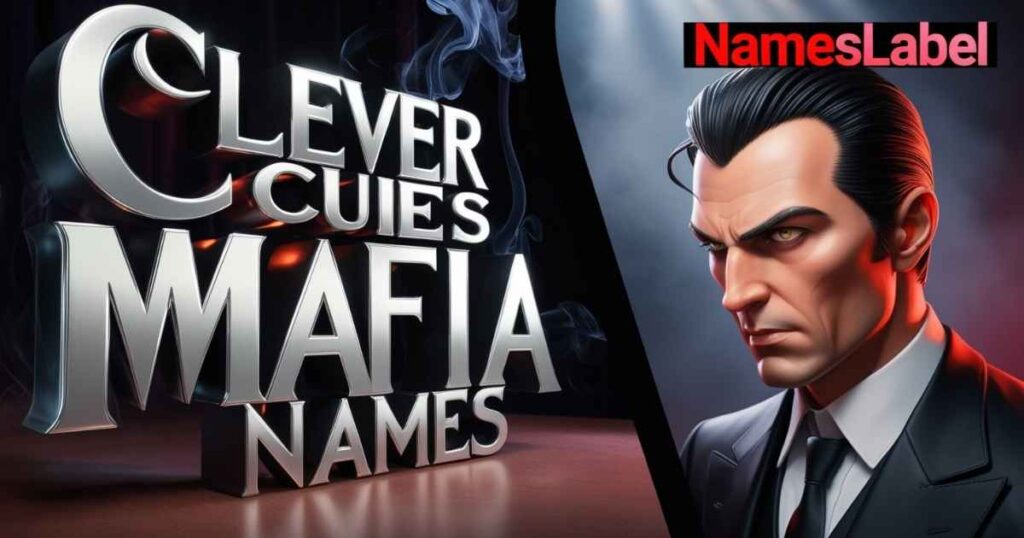 Clever Cues MAFIA NAMES