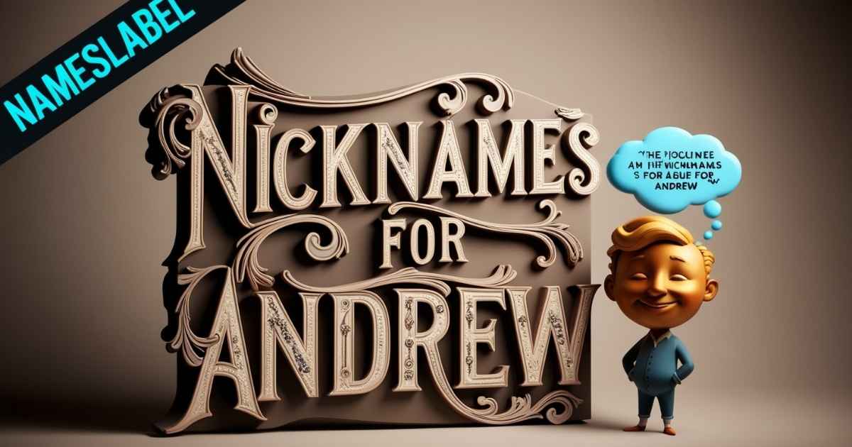 NICKNAMES FOR ANDREW