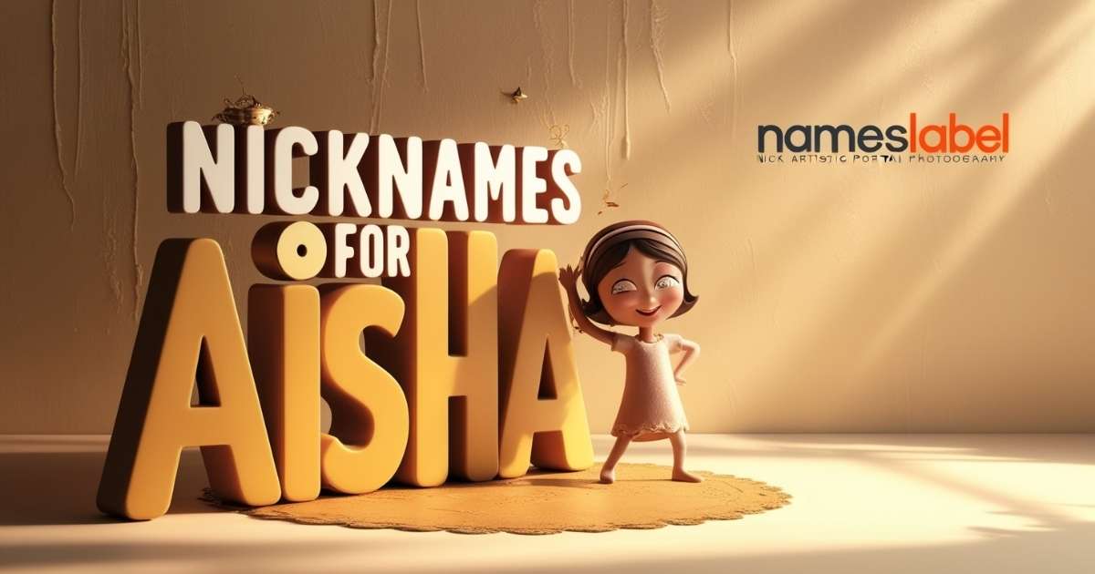 NICKNAMES FOR AISHA