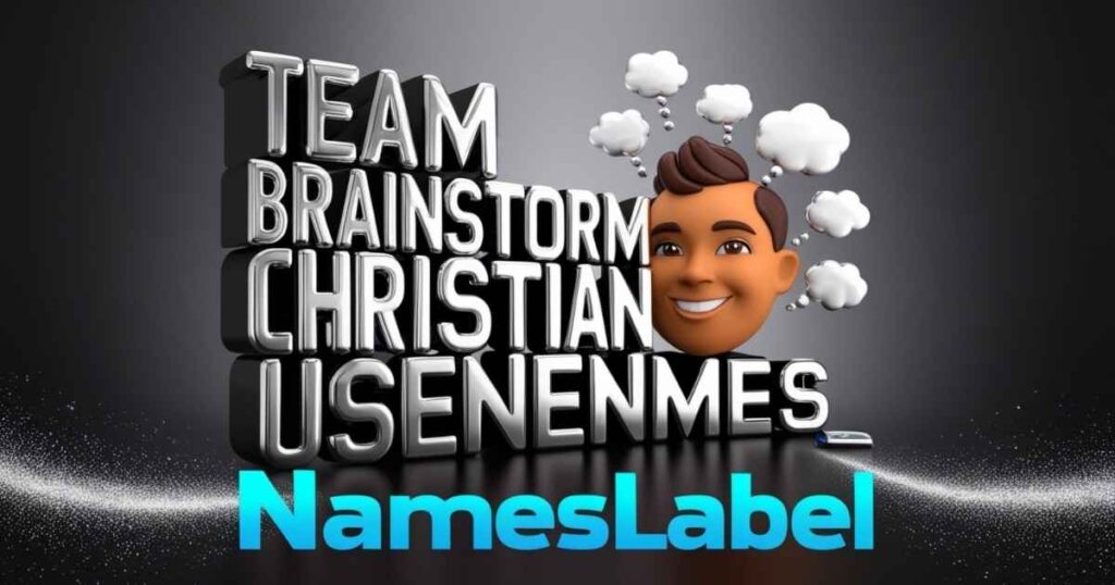 Team Brainstorm CHRISTIAN USERNAMES