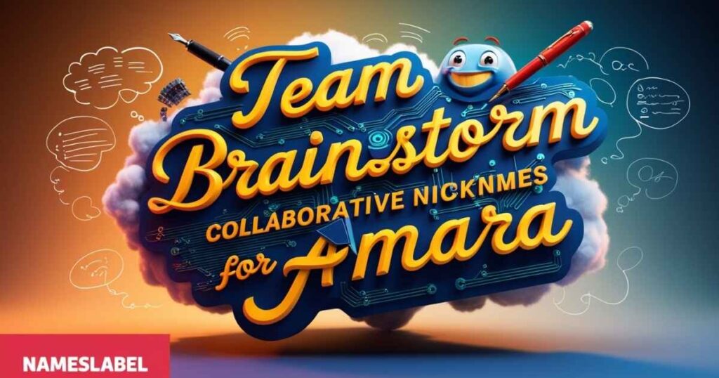 Team Brainstorm: Collaborative Nicknames for Amara