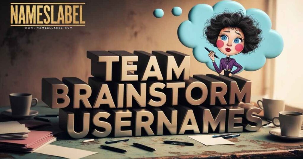 Team Brainstorm HOOD USERNAMES