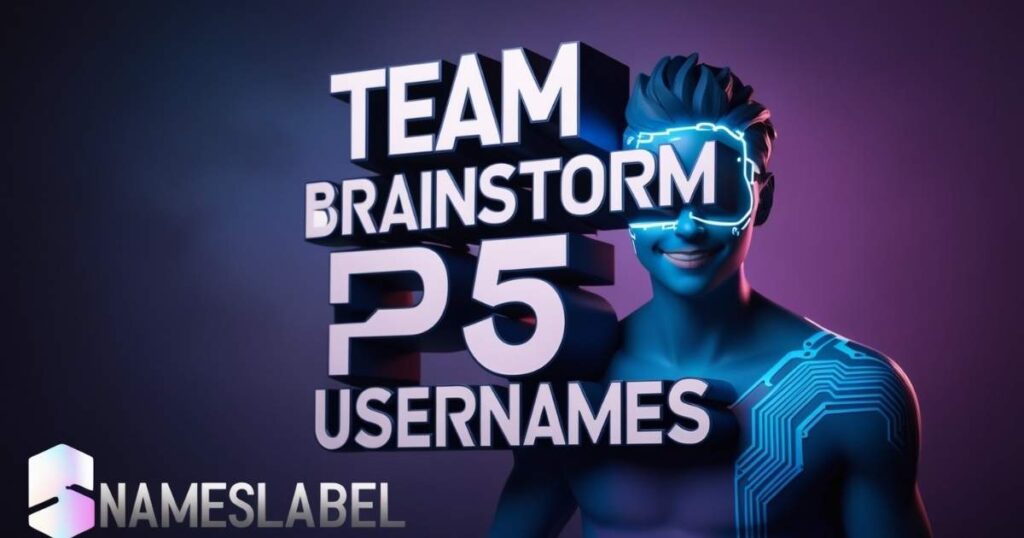 Team Brainstorm PS5 USERNAMES